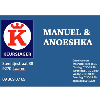 Keurslager Manuel & Anoeshka Laarne